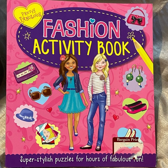 Barnes & Noble Other - COOL FASHION ACTIVITY BOOK (6+) & FUN PUZZLES FOR KIDS BOOK (OLDER KIDS)
